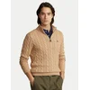 Polo Ralph Lauren Pulover 710810841003 Bež Regular Fit