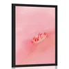 Plakat v objemu rožnate - 20x30 no frame