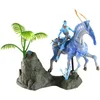 DISNEY Avatar 1 World of Pandora Tsutey and Direhorse Medium Deluxe Action Figure, (20499012)