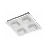 Briloner 3254-042 - LED Zatemnitvena stropna svetilka TEMPALTE 4xLED/11W/230V