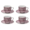 Tognana Set šoljica za kapućino Colorplay, 4 komada, Roze