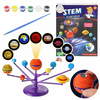 Nobo Kids Komplet za 3D slikanje planetov sončnega sistema z LED-slikanjem, projektorjem za samostojno delo