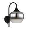 Globo 15548W - Zidna lampa MAXY 1xE27/40W/230V crna