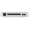 Ubiquiti USW-Pro-8-PoE-EU An 8-port, Layer 3 switch with PoE+ and PoE++ output. Can power devices with up to 120W, with a power consumption of 30W (Ex