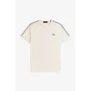 FRED PERRY RINGER MAJICA ECRU