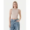 Guess Top V3GP19 K8RT2 Bež Slim Fit