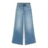 Bershka Kavbojke moder denim