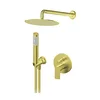 Rosan S.2 GOLD Uzidna baterija sa zidnim tušem D.250mm i ručnim tušem