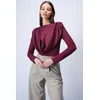 Trend Alacati Stili Ženska bluza Alc-X15063, Bordo