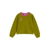 WE Fashion Majica oliva/roza