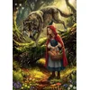 Trefl - Puzzle Premium Plus: Očarljive pravljice: Rdeča kapica in volk - 500 kosov