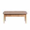 HANAH HOME Klupa Vina Bench Atlantic Pine Stone