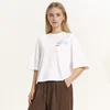 Cropp - Bela majica s printom - white