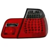 OEM Kristalna LED štop svetla BMW E46 Limuzina (2001-2005), Zatamnjena, Crvena