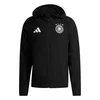 ADIDAS PERFORMANCE Športna jakna Germany Tiro Travel Full Zip črna