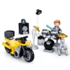 Sluban Mestna motorna kolesa M38-B0717B Bobnar z motornim kolesom