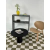 Hanah Home Klub sto Lilyum 42, 69x42x69 cm, Crni