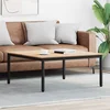 Kava Stol Prirodna 100 x 100 x 45 cm Čvrsto borovo drvo