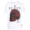 Philipp Plein Muška majica PACCMTK6273PJY002N-01, Bela