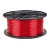 Filament PM tiskarska vrvica/filament 1,75 PETG prozorna rdeča, 1 kg