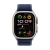Apple Watch Ultra 2 GPS + Cellular 49mm Natural Titanium Case with Blue Trail Loop - S/M