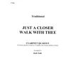 JUST A CLOSER WALK WITH THEE CLARINET QUARTET