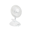 44-062# Namizni ventilator 6"/15cm Clip 25" 2 v 1 bela