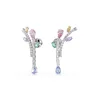 Swarovski ženski uhani iz kovine s Swarovski kristalom Ariana Grande x Swarovski