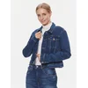 Tommy Jeans Prehodna jakna Izzie, modra