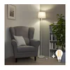 Brilagi - LED stojeća lampa CERIA 1xE27/40W/230V prečnik 30 cm siva/bela