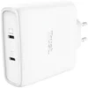 TRUST GaN MAXO 100W 2-portni polnilec USB-C, bela