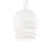 Ideal Lux - Luster na sajli KARMA 1xE27/60W/230V prečnik 38 cm bela