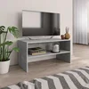 TV ormarić od iverice siva boja betona 80 x 40 x 40 cm