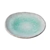 Jedilni krožnik AQUA SPLASH 25 cm, modra, keramika, MIJ