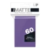 Ultra Pro Matte Small Desk Protector Sleeves 60 - Purple