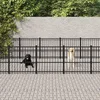 Vanjski kavez za pse čelični 14,11 m2