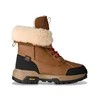 UGG za ženske. 1170591 Adirondack Boot XXV rjavi usnjeni škornji (39), Rjava, Ravna stran, Čipke, Priložnostno, Sneg