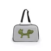 United Pets Mesh Bag ECO - torba za transport psov in mačk - črna/zelena
