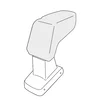 Armrest Hyundai i10 2020-2026 (adapter only)