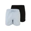 JACK & JONES Kratke kopalne hlače JPSTMAUI TROPIC opal/črna