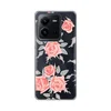 Silikonska maska za Vivo X80 Lite Elegant Roses Print Skin providna