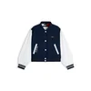 TOMMY HILFIGER Prehodna jakna nočno modra/bela