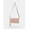 Sinsay - Crossbody torba sa dekorativnim rajsferšlusom - pastelno roze