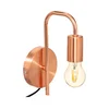 Atmosphera - Zidna lampa KELI 1xE27/40W/230V bakrena