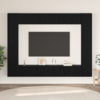 Set TV komoda Zidne 10 pcs Crni hrast 30,5 x 30 x 90 cm