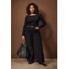 Trendyol Curve Ženska bluza Tbbaw26Af00093, Crna