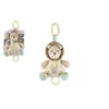 Teddies Lev/medvedek raztegljiva igrača strojna ropotuljica plišasta 16x20cm na kartici
