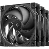 DeepCool FD12 V2 Računalniško ohišje Ventilator 12 cm Črna 4 kos(-i)