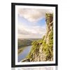 Plakat s paspartujem pogled na reko Labo - 40x60 no frame