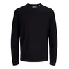 JACK & JONES Pulover JJAustin črna